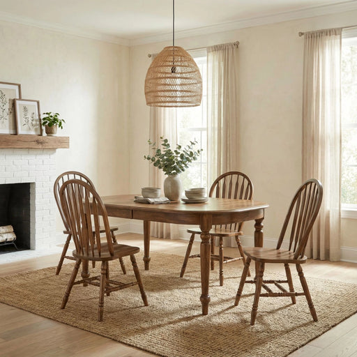 Carolina Crossing 5 Piece Leg Table Set image
