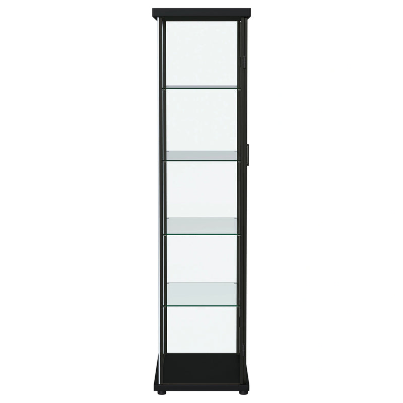 Aero Curio Cabinet with LED Lighting