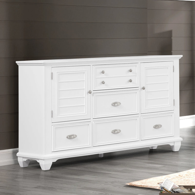 Jamestown Dresser- White