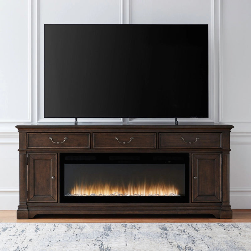 Fireplace TV Consoles 512 84 Inch Console w/ Fire FTS image