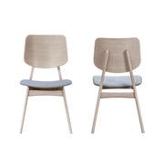 Oscar Wood Back Chair-White Ash