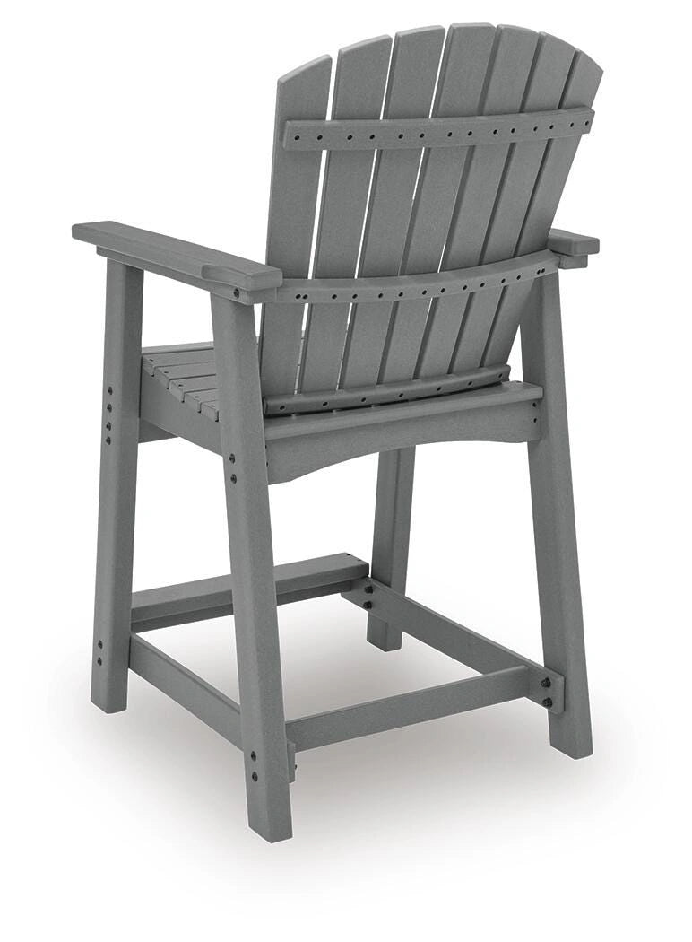 Sanctuary Beach Outdoor Counter Height Bar Stool (Set of 2)