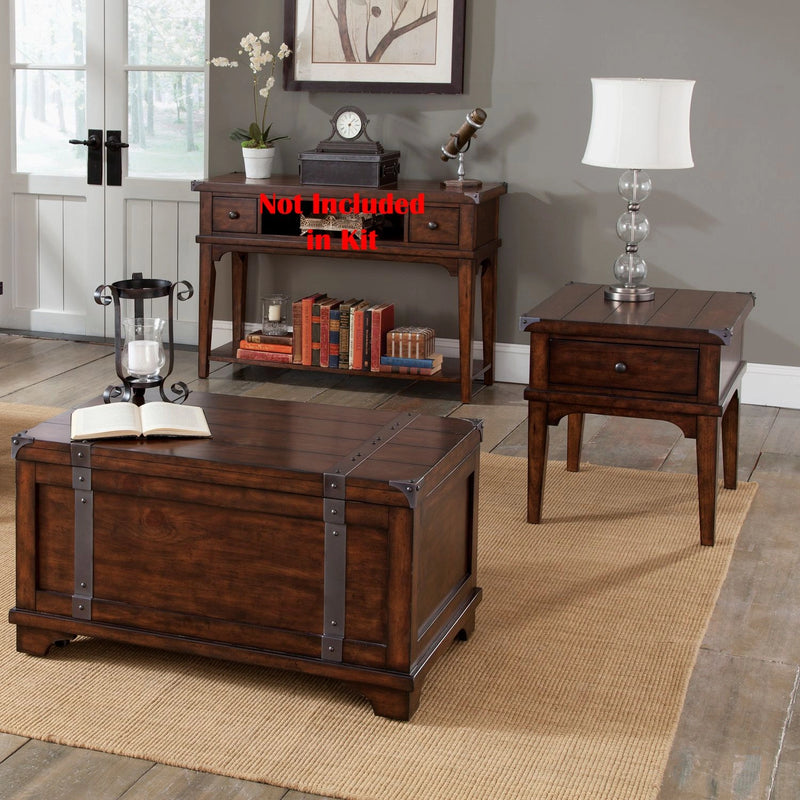 Aspen Skies 3 Piece Set (1-Cocktail 2-End Tables) image