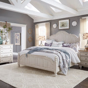 Farmhouse Reimagined King Poster Bed, Dresser & Mirror, Night Stand image