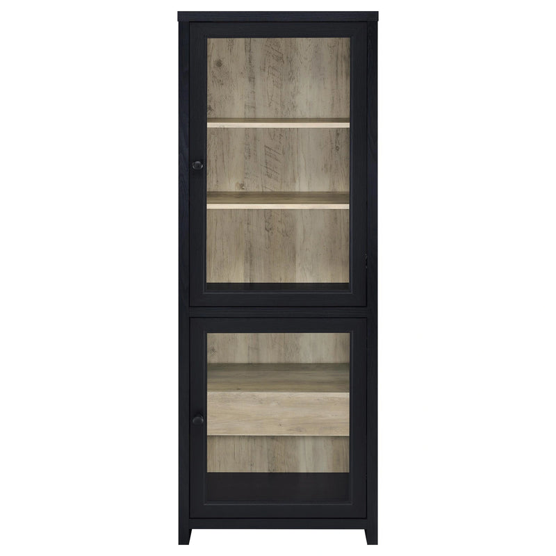Denison Entertainment Center (TV Stand and 2 Media Tower)