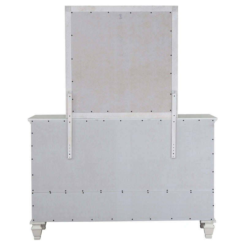 Sandy Beach Dresser with Mirror