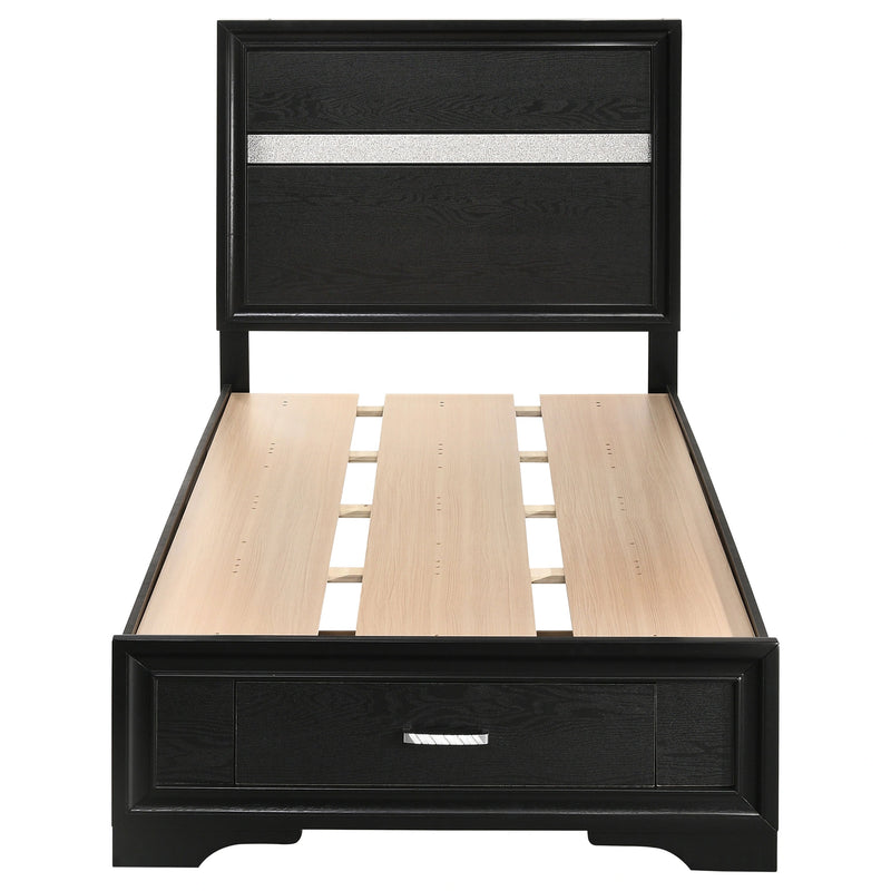 Miranda Panel Platform Storage Bed