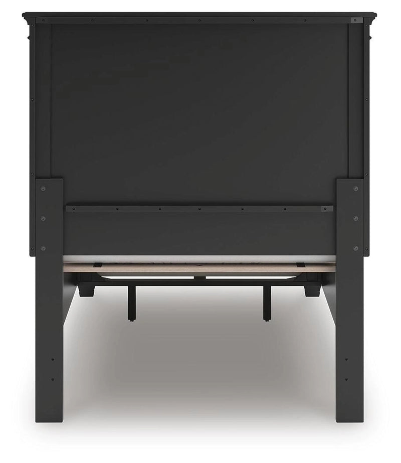 Lanolee Panel Storage Bed