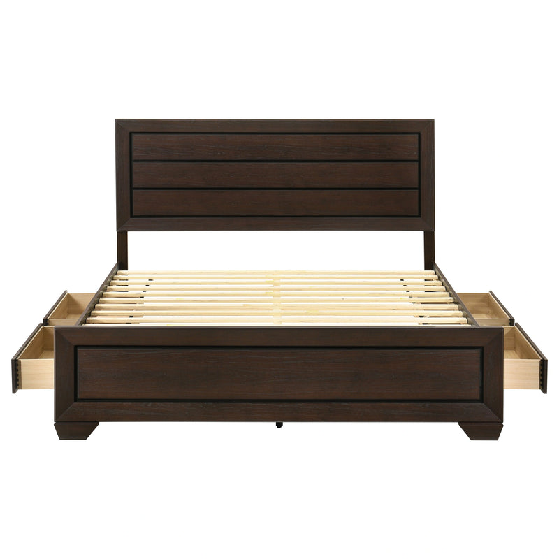 Kauffman Panel Platform Storage Bed