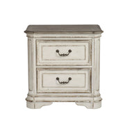 Magnolia Manor Uph Bed, Dresser & Mirror, Night Stand image