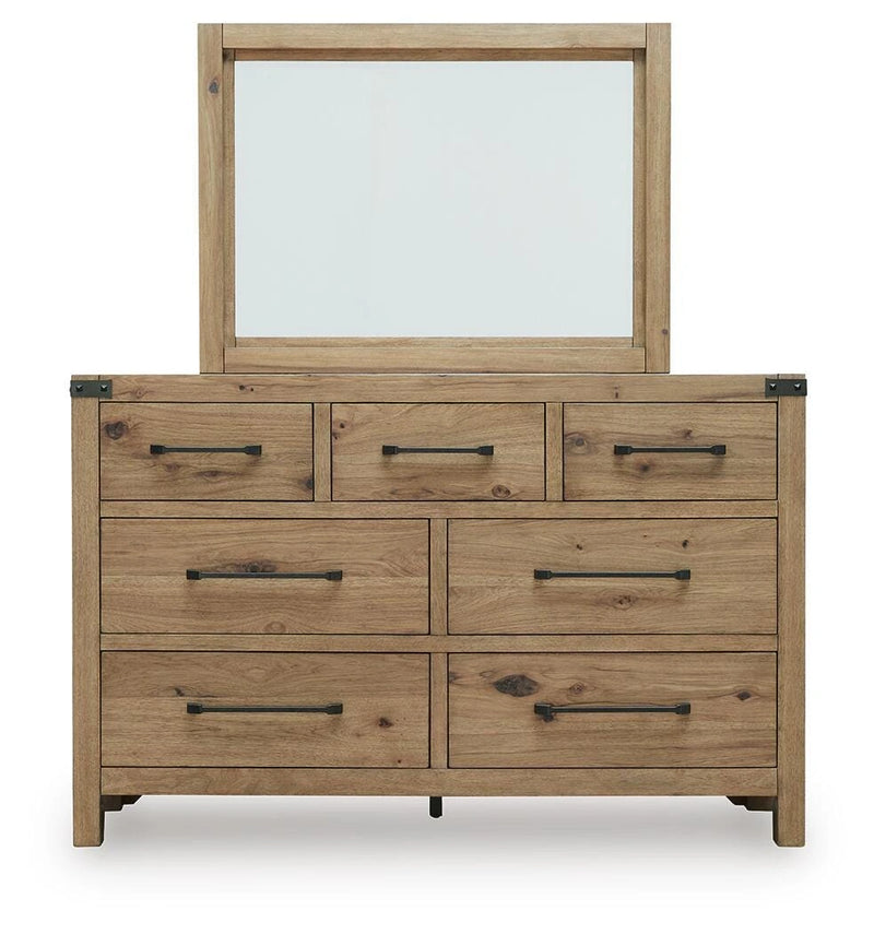 Ridgester Dresser and Mirror