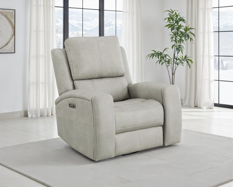 Brickston Triple Power Swivel Glider Recliner