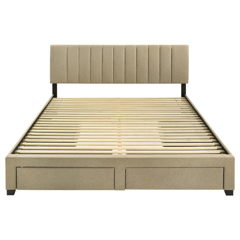 Wheatland Panel Platform Storage Bed
