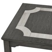 Lisbon Rectangle Dining Table-Gray