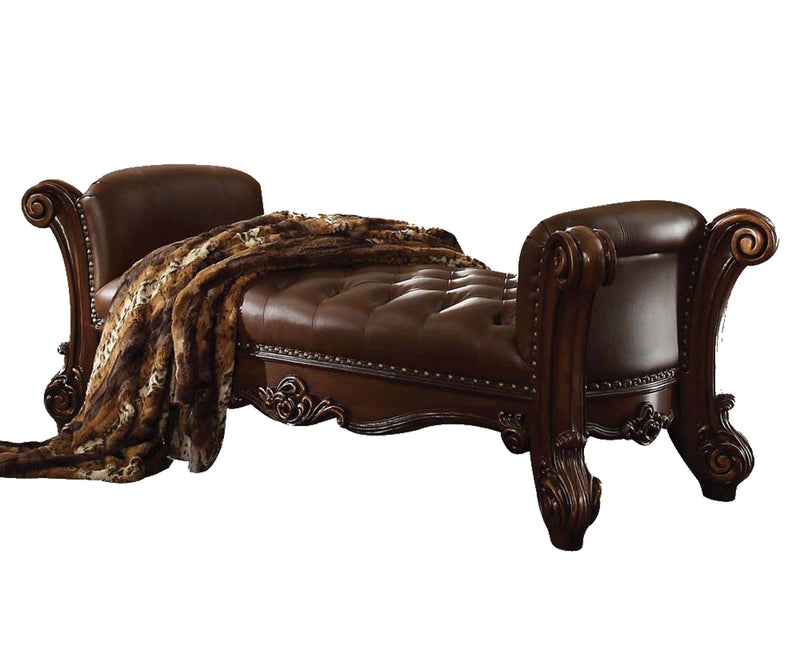 Acme Vendome Bench in Cherry 96490